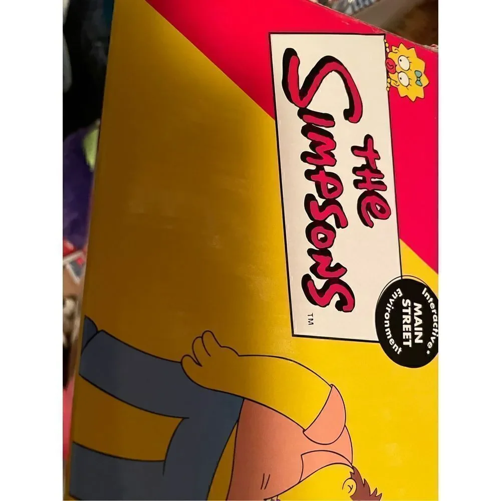 Simpsons Playmates Interactive Main St. Environment 2002  TRU Excl. NIB
